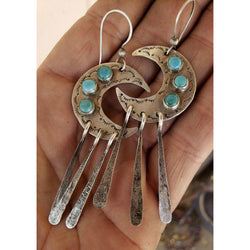 Turquoise Sky Dancer Earrings width=100 