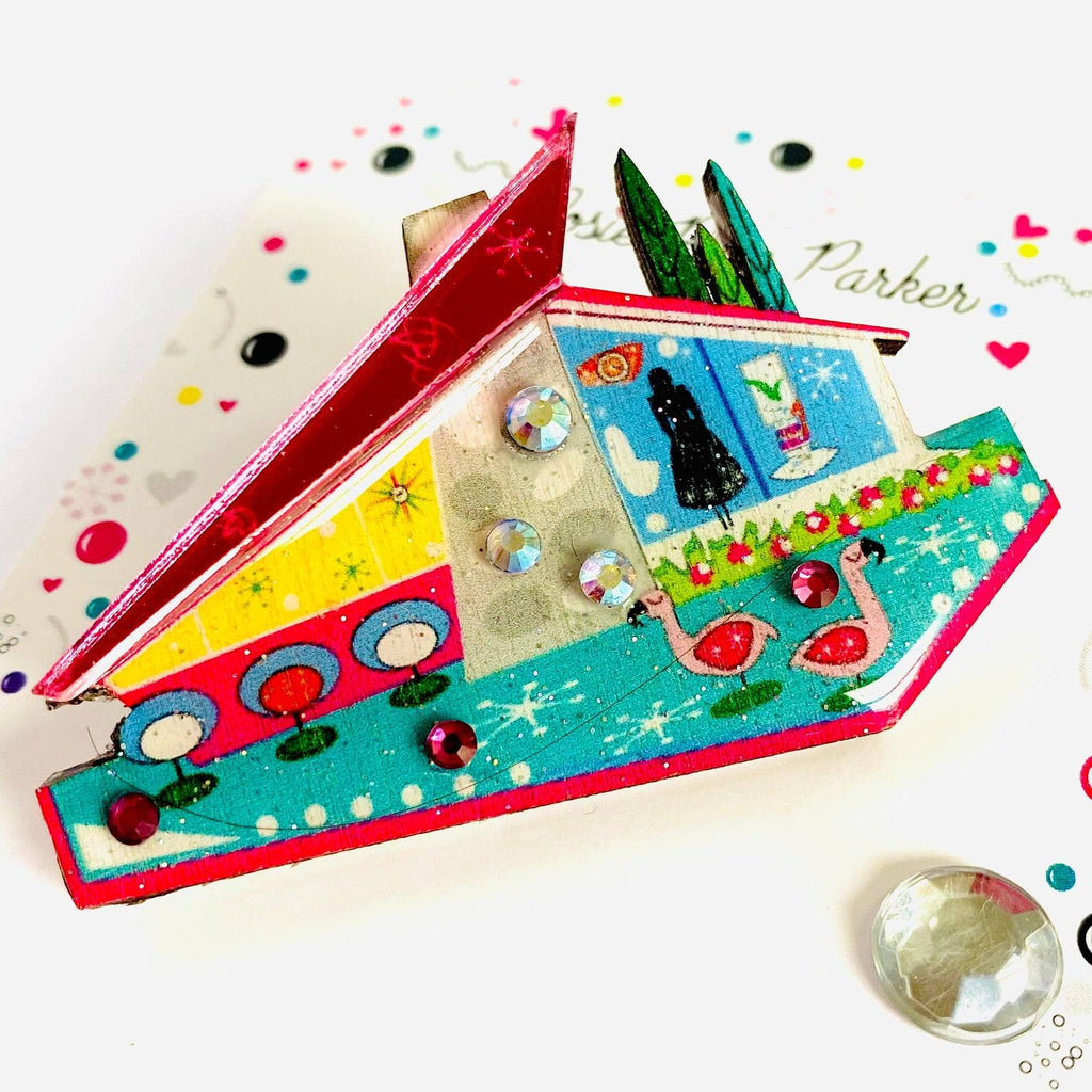 50s Retro Palm Springs Brooch by Rosie Rose Parker-0