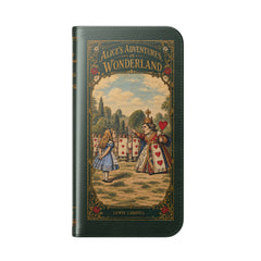 "Alice in Wonderland" Folio Phone Case