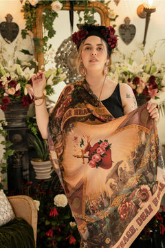 "Courage Dear Heart" Bamboo Scarf