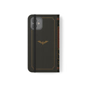"Dracula" Red Castle Folio Phone Case width=100 