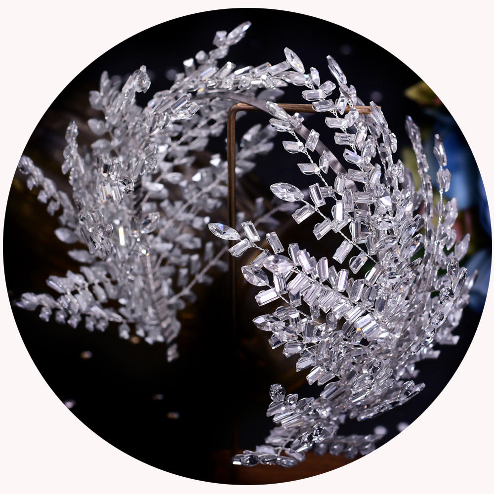 Silver Cascade Headband