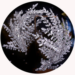 Silver Cascade Headband width=100 