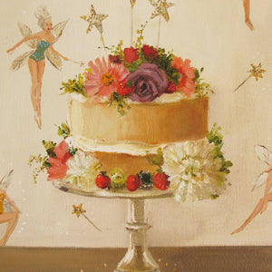 Fairy Cake Art Print - 8.5" X 11" by Janet Hill-1