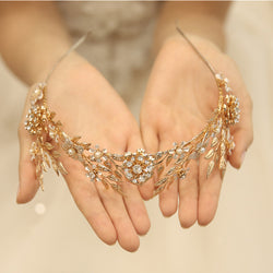 Golden Blossom Crown width=100 