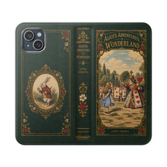 "Alice in Wonderland" Folio Phone Case