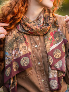 "Miranda" Zodiac Signs Scarf