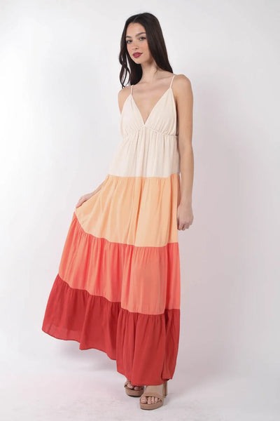 Sunlit Blossom Cami Dress