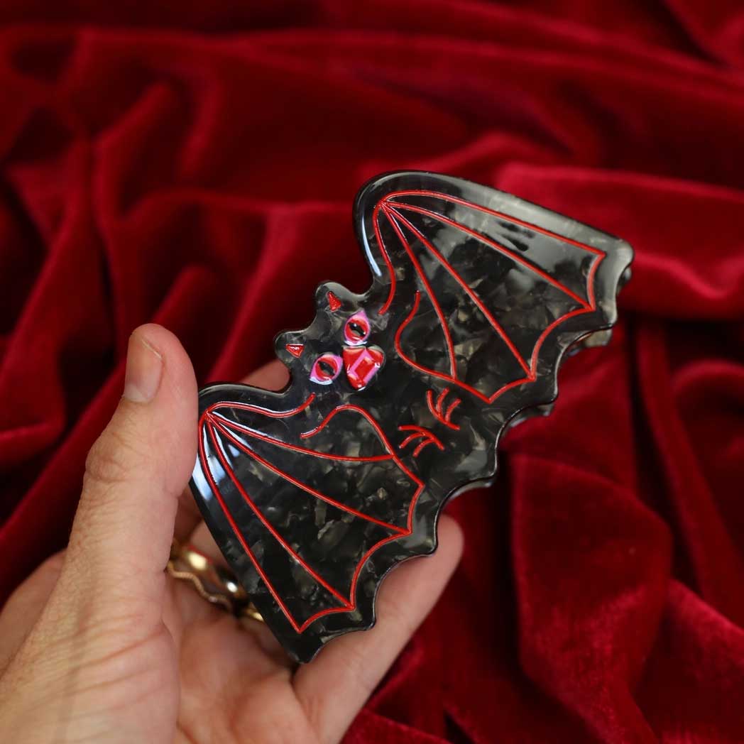 "Batrina" Bat Hair Clip