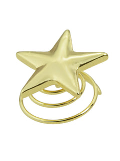 1pc Lovely Hair Accessories Gold Star Hair Clip Holder Hair Pin Hair Stick Gift-3