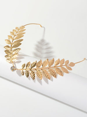 Chic Leaf Hair Band Stylish Everyday Wear Headband Comfortable Trendy Accessory-3