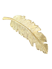 Hair Accessories Gold Silver Feather Metal Hairgrips Hair Clips Hair Barrettes-3 width=100 