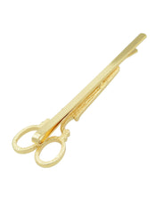 1pc Punk Gold Silver Scissors Hair Clips Barrette Women Fashion Hair Accessories-3 width=100 