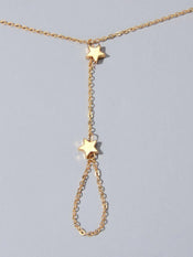 Fashion Jewellery Gold Chain Star Slave Bracelet with Finger Women Accessories-3 width=100 