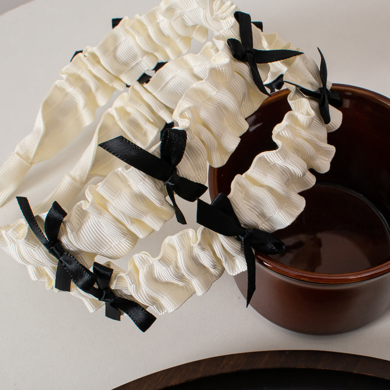 Pleated Blossom Hair Bow