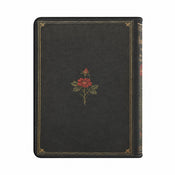BCIP - Back - "Dracula" Midnight Black Book Clutch width=100 