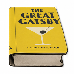 BCIP - Front Angle - "The Great Gatsby" Book Clutch #2