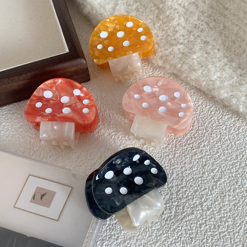 Acetic Acid Cute And Fashionable Mushroom Clip