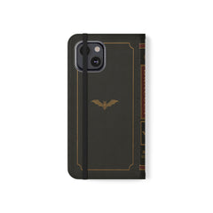"Dracula" Red Castle Folio Phone Case