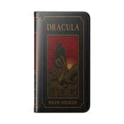 "Dracula" Red Castle Folio Phone Case width=100 