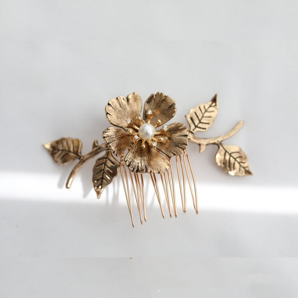 Moonlit Blossom Hair Comb