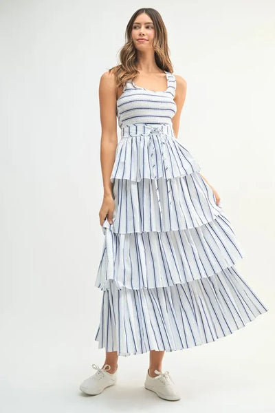 Nostalgic Bloom Midi Dress