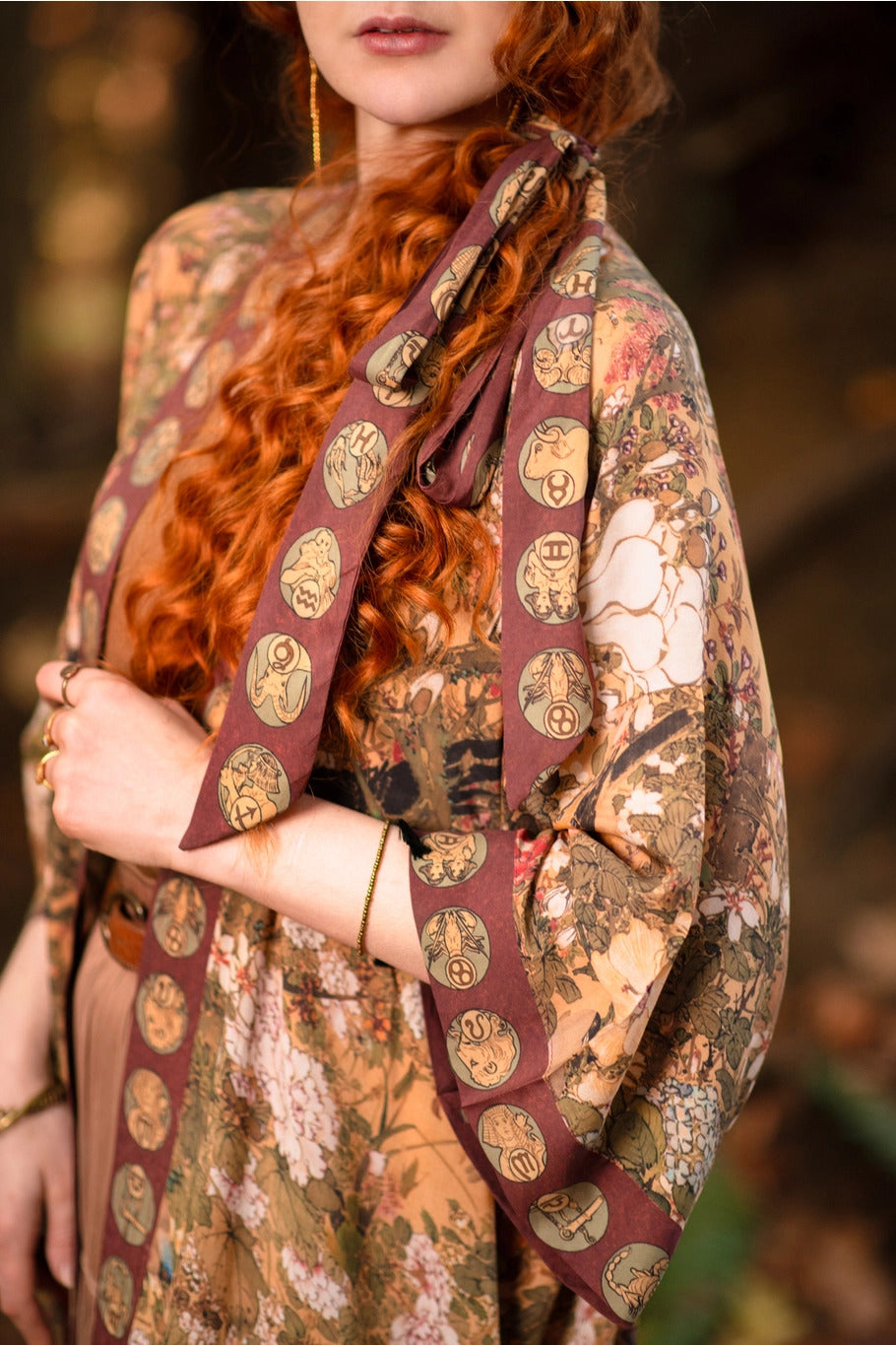 "Dreamweaver"  Zodiac Signs Duster Kimono