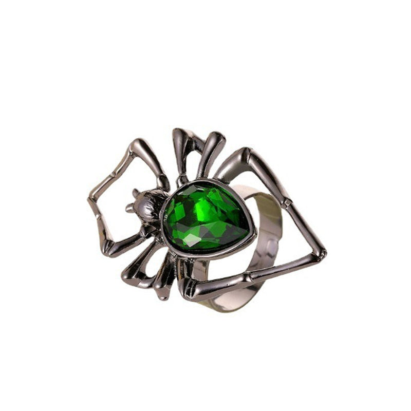 Spider Necklace Earrings Set