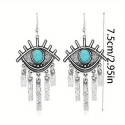 "Maria" Art Deco Eye Earrings width=100 