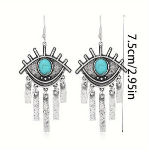 "Maria" Art Deco Eye Earrings