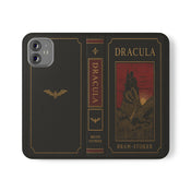 "Dracula" Red Castle Folio Phone Case width=100 