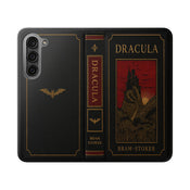 "Dracula" Red Castle Folio Phone Case width=100 