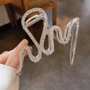 "Manasa" Rhinestone Snake Hair Clip