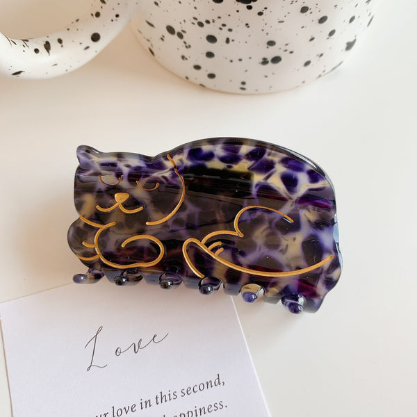Whimsical Whisker Claw Clip