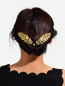 Chic Leaf Hair Band Stylish Everyday Wear Headband Comfortable Trendy Accessory-4 width=100 