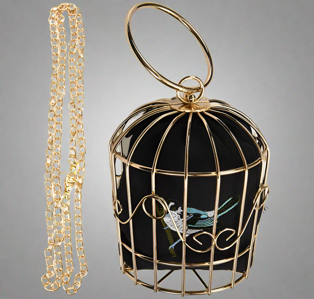 "Avery" Birdcage Bag