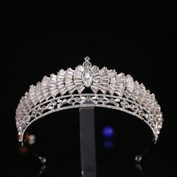 Silver Noir Crown width=100 