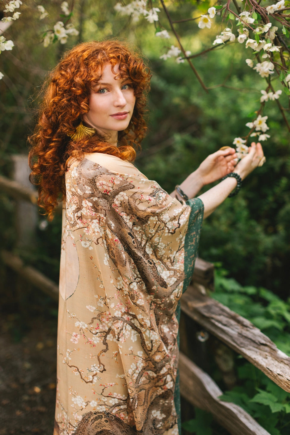 "Fable" Bohemian Goddess Starduster Kimono