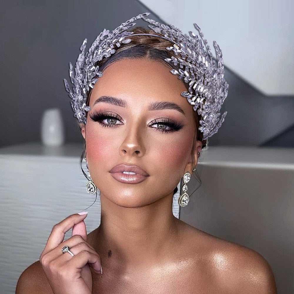 Silver Cascade Headband