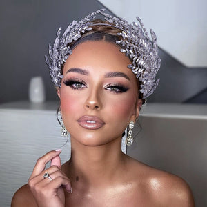 Silver Cascade Headband