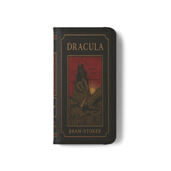 "Dracula" Red Castle Folio Phone Case