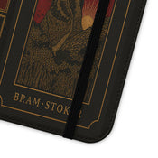 "Dracula" Red Castle Folio Phone Case width=100 
