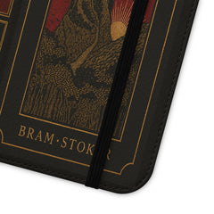 "Dracula" Red Castle Folio Phone Case