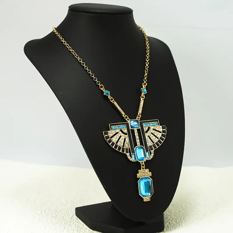 "Qetesh" Egyptian Art Deco Necklace