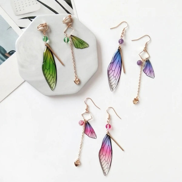 Starlit Cicada Earrings