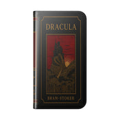 "Dracula" Red Castle Folio Phone Case width=100 