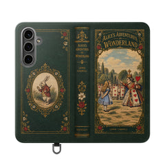"Alice in Wonderland" Folio Phone Case