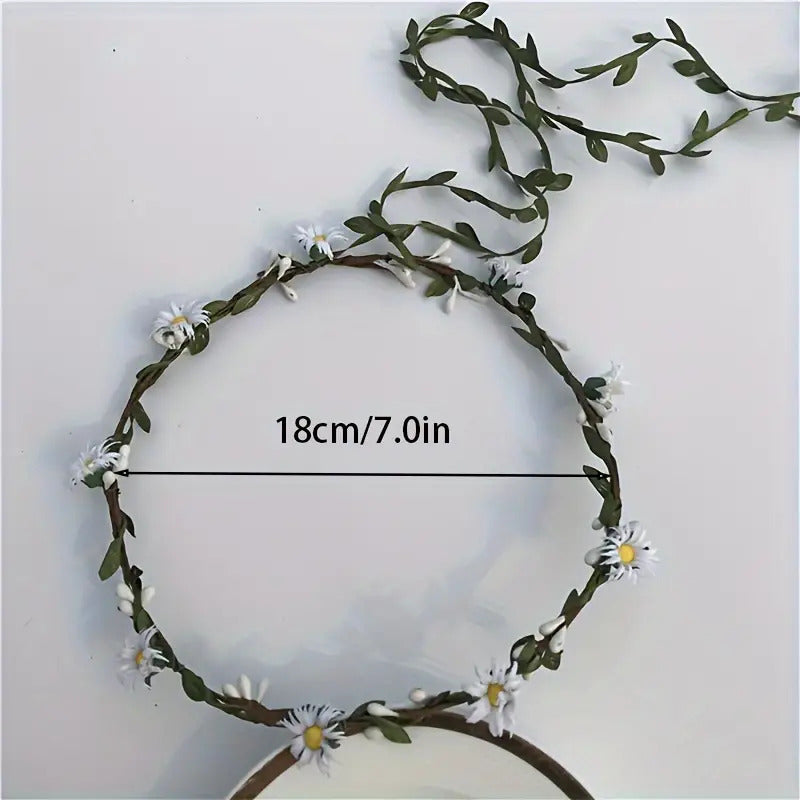 "Flora" Flower Tiara