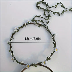 "Flora" Flower Tiara width=100 