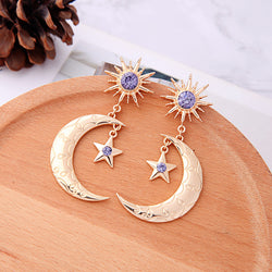 Iridescent Night Sky Earrings width=100 